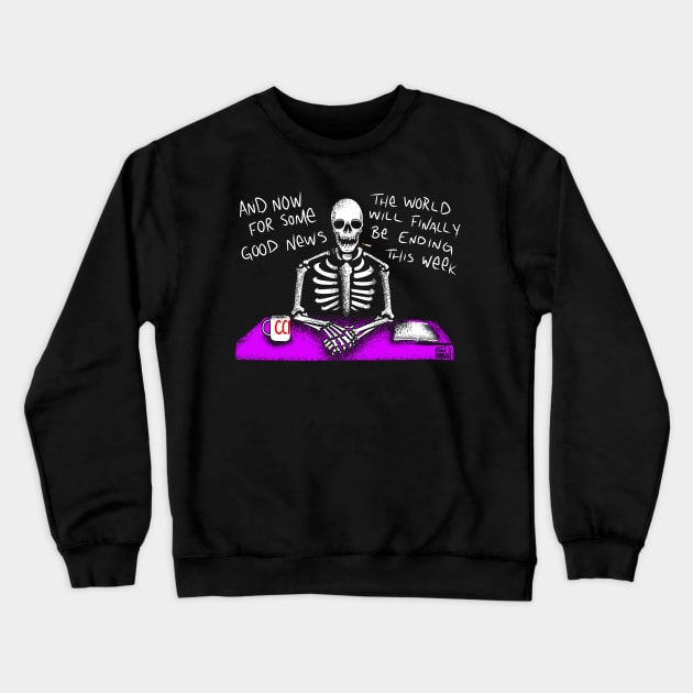 News Boii Crewneck Sweatshirt by Ohhmeed